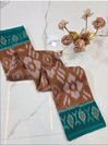 MG 623 Plain Linen Printed Surat Daily Wear Sarees Wholesale Market